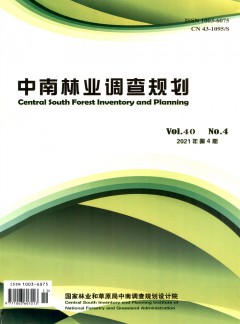 中南林業調查規劃雜志